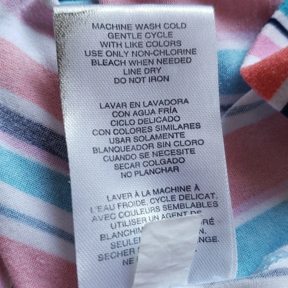Size 8 Picapino striped dress